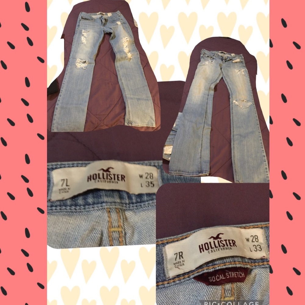Juniors Hollister Jeans!